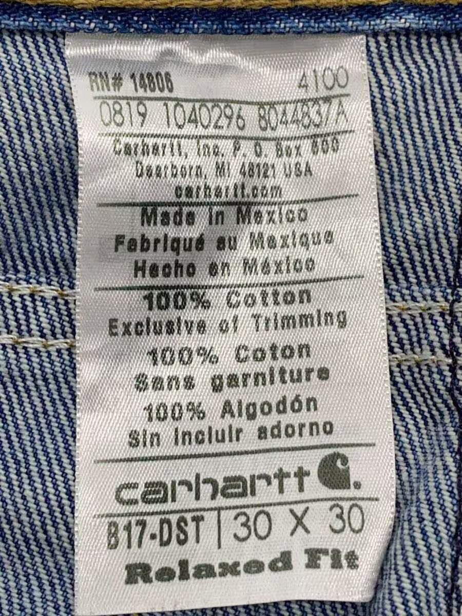 Carhartt Relaxedfit taperedleg denim Jeans Navy 30 thumbnail 5