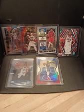 JOEL EMBIID Prizm Lot 6 Cards Color Match Silver Red White Blue Select Cracked