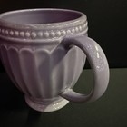 LENOX "FRENCH PERLE" LAVENDER,STONEWARE MUG, NM COND — photo 2