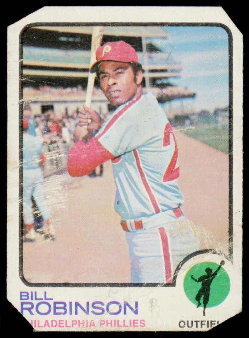 1973 Topps Bill Robinson 37 Philadelphia Phillies