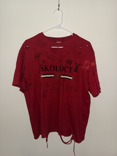 skoloct thrashed tee