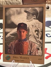 Greg Maddux 1992 Studio #15 Chicago Cubs HOF! 2 Card Min! Read Desc!!