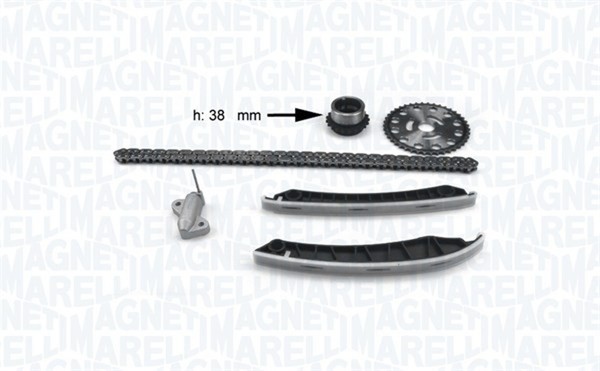 Steuerkettensatz Magneti Marelli 341500000950 FüR Opel Vivaro Bus X82 Cdti W205-image
