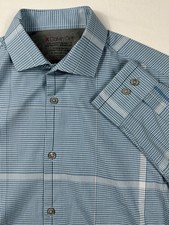 Calvin Klein Shirt Mens 14-14.5/32-33 Small Extreme Slim Fit TempRegulation