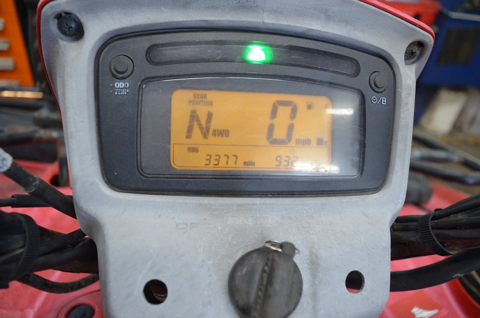 03 Suzuki Vinson 500 4x4 velocímetro tablero LTA500F Foto 4 de 4