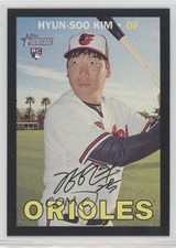 2016 Topps Heritage High Number Wal-Mart Black Border Hyun Soo Kim #THC-721 fm0