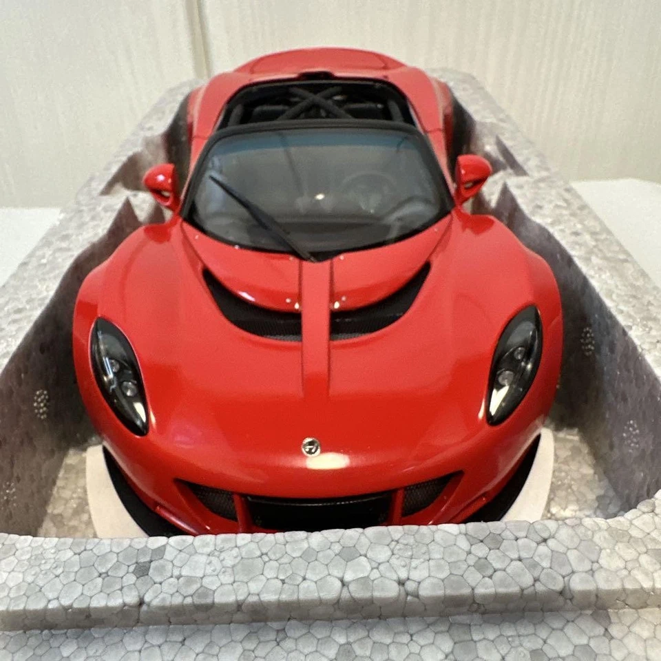 Autoart 1/18 Hennessey Venom GT ROJO Diecast modelo de coche exhibición coleccionable Foto 3 de 4