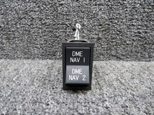 688-296 (Alt: 8941K699) Piper PA34-220T DME Nav 1, DME Nav 2 Rocker Switch