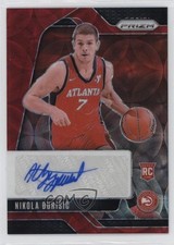 2024-25 Panini Prizm Rookie Signatures Choice Nikola Durisic #RSI-NDH Auto 04qn