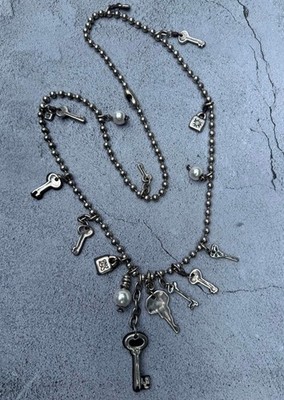 Uno de 50 Lock and Key Pendant Necklace