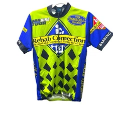 Phillips Blueshirt Co Cycling Jersey Men’s M Rode Kill Riders MS150 Bike Tour