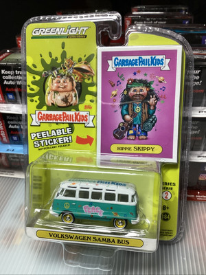 New Greenlight Volkswagen Samba Bus Series 2 GPK Hippy Skippy 1:64 Official VW