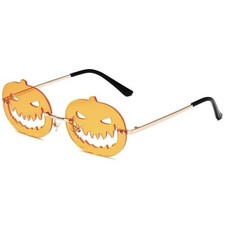 Halloween pumpkin-shaped personality exaggerated sunglasses