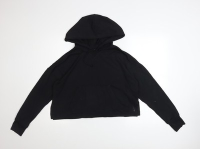 Nike Damen Schwarz Dri-FIT Pullover Hoodie Gr. M Relaxed Fit