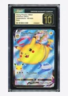 Pokemon CGC 10 PRISTINE Flying Pikachu VMAX 2021 007/025 Celebrations English