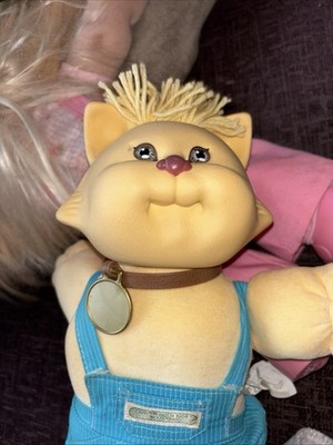 Seltener Kohlaufnäher Koosas Katze fantastischer Zustand 1983 Vintage