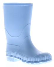 Minore Bambini Stivali di Gomma Joey Blu Taglia UK