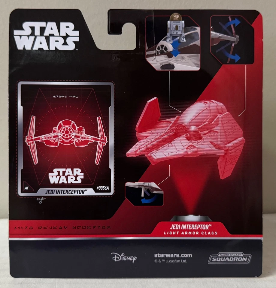 Star Wars Armada Micro Galaxy Squadron #0056A Obi-Wan's Jedi Interceptor 2025 - Image 2 of 4