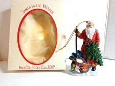 2009 Pipka Collector's Club - Santa in the Woods - Design #11498