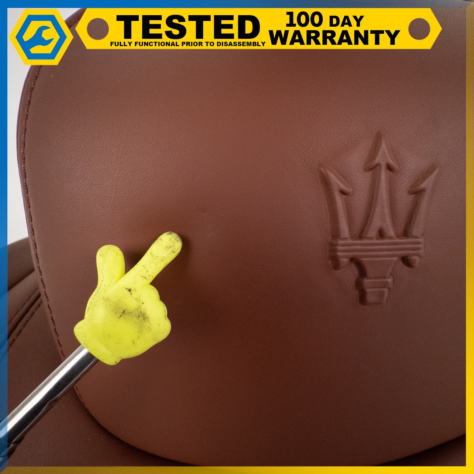 14-19 MASERATI QUATTROPORTE REAR RIGHT TOP UPPER SEAT CUSHION OEM