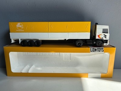 Lion car toys Yellow Pegaso Troner TX 360 Intercooling MIB 1:50