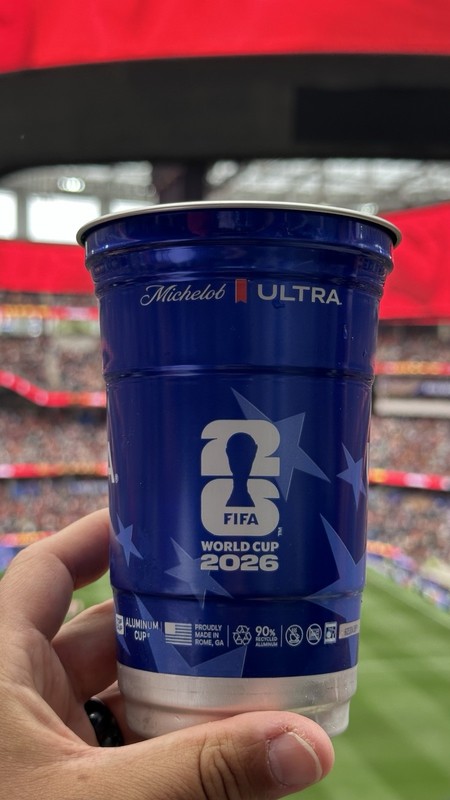 Fifa World Cup Beer Cup Round Of 32 Los Angeles Spain VS Austria