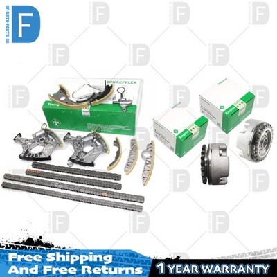 for Audi A4 A6 AUK BKH BDW 2.4L 3.2L 13PCS INA OEM Timing Chain Kit&Camshaft Kit