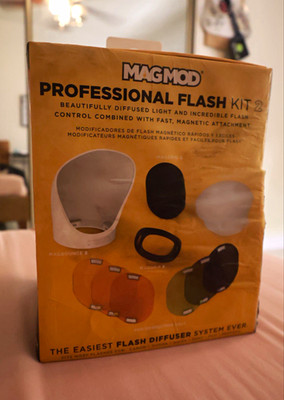 MagMod Professional Flash Kit 2 Magnetic Flash Modifiers Set Black