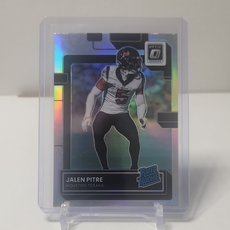 Panini 2022 Donruss Optic Jalen Pitre Houston Texans #260 Holo Prizm RC