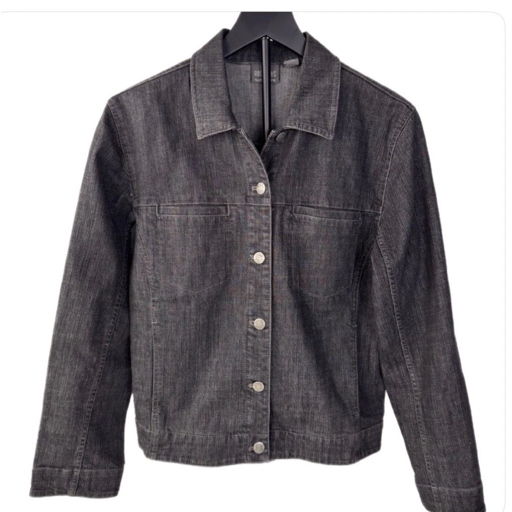 Veste Légère Chico's Additions Taille 0 - Windbreaker Zip Avec Poches Zippées Occasion