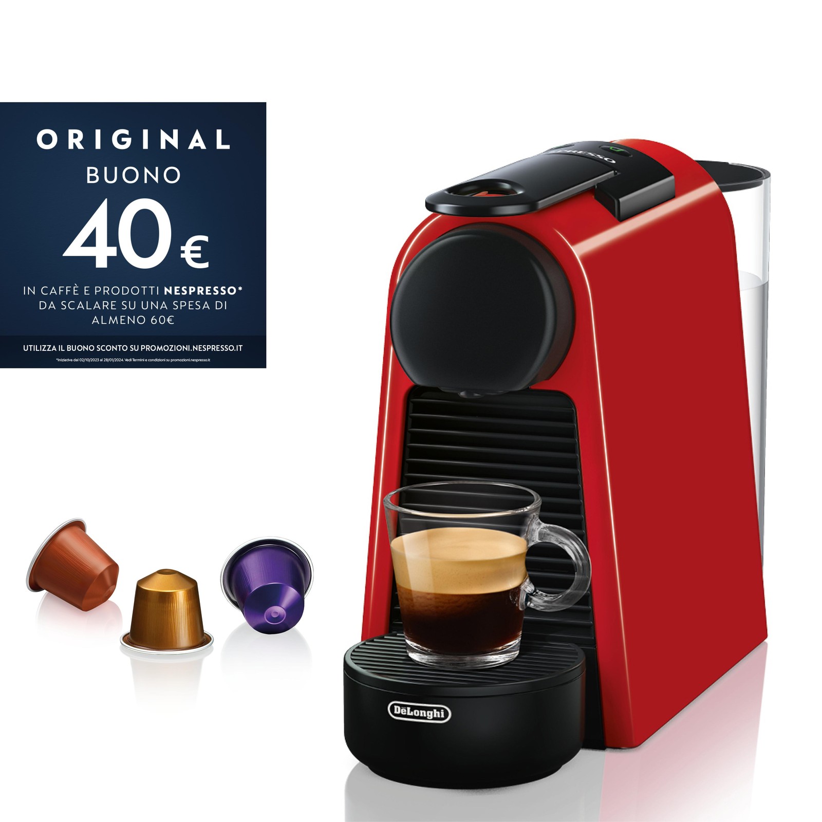 De’Longhi Essenza Mini EN 85.R coffee maker Fully-auto Capsule coffee machine