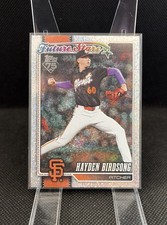 2026 Topps Series 1 Celebration Confetti Hayden Birdsong #296 Giants