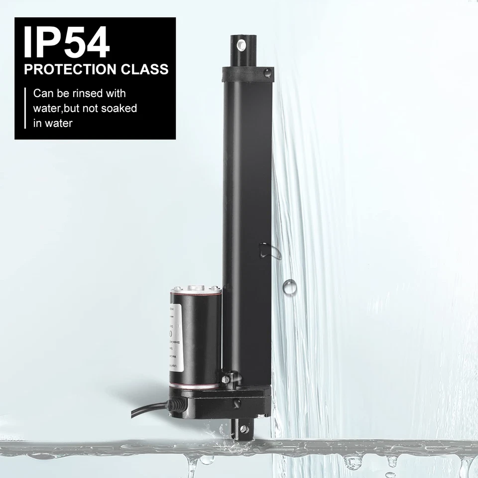 Motor Actuador Lineal DC HOUSE 12 Pulgadas 12" Alta Velocidad 14mm/s 1000N DC12V con... Foto 4 de 4