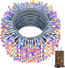 403Ft 1000 LED String Lights Outdoor Christmas Lights 8 Modes & Timer Fairy Ligh