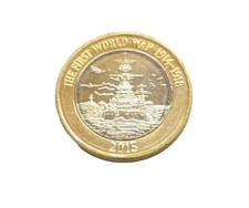 2015 £2 First World war 1 Royal Navy Uncirculated coin