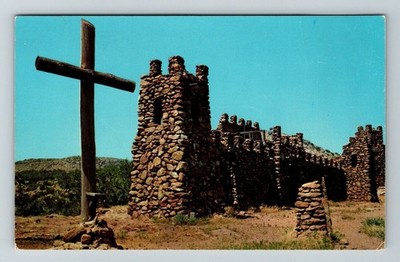 Lawton OK-Oklahoma, Setting Of Easter Sunrise Pageant  Vintage Souvenir Postcard