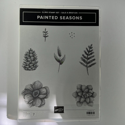 Stampin Up Painted Seasons Stamp Set 149722 Retired NEW Free Shipping