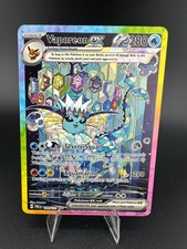 Vaporeon ex 149/131 Sv: Prismatic Evolutions Holo on eBay