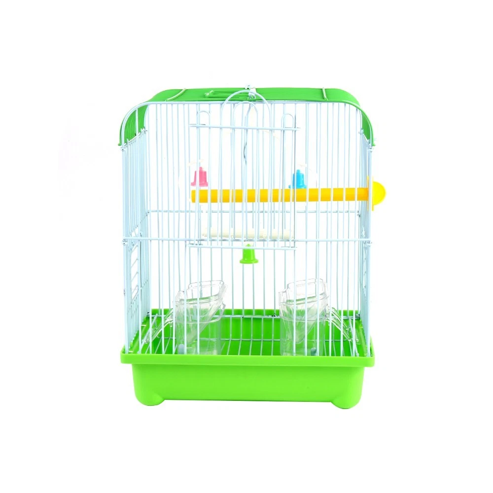 Small Birds Cage For Budgie Finch Canary Parakeet Indoor Iron Metal Cage