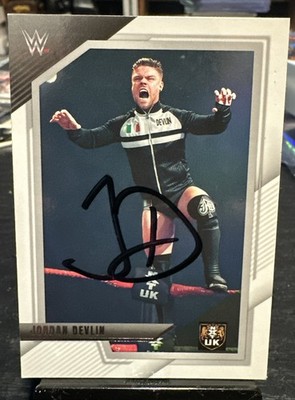 Jordan Devlin Signed Autographed 2022 Panini NXT Card JD McDonagh Judgement Day