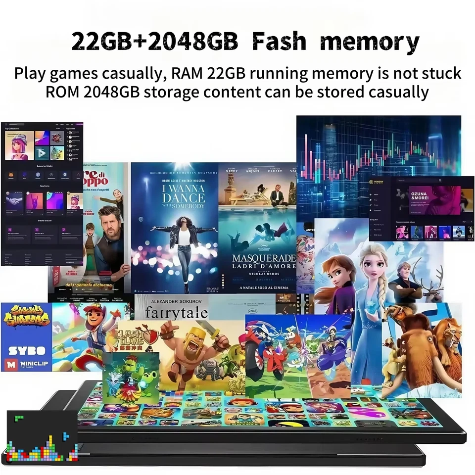 Tablette AxessTab42 2025 7S Ultra Snapdragon 8GEN Android 15 tablette 11 pouces - Photo 4/4