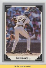 1991 Leaf Barry Bonds #261 READ 0b5