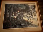 Joyce Nagel Hilton Head SC Signed And No. 61/250 Depicts Statue Out To Lunch — photo 2
