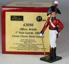 BRITAINS The Redcoats-Officer British 1st Foot Guards 1805 Set 43098