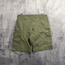 Woolrich Men's Olive Green Cargo Shorts 33" Waist