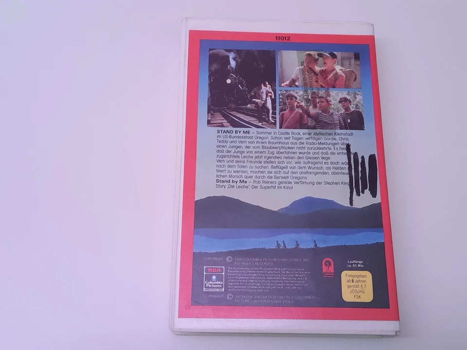 Stand By Me 1986 VHS German PAL RCA Columbia Video River Phoenix Corey Feldman - Bild 2 von 4