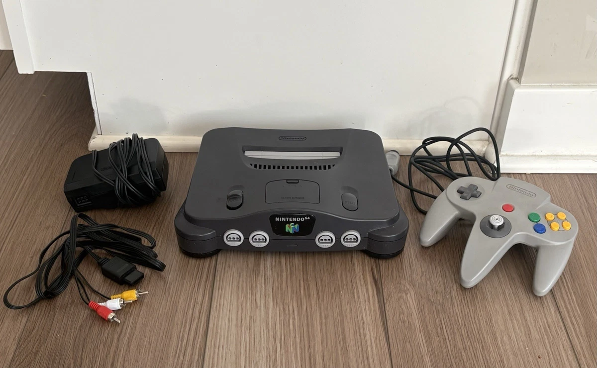 Nintendo 64 NTSC-J Gray Video Game Consoles for sale | eBay