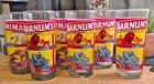LOT OF 6***VINTAGE 1999, BARNUM'S ANIMAL CRACKER BOX DESIGN DRINKING GLASSES,