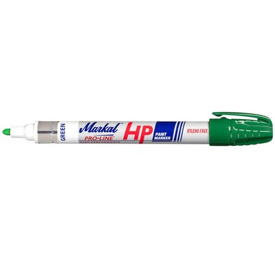 Markal 96966 PRO-LINE HP Paint Marker Green Medium Bullet Tip Oily Surfaces USA