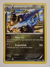 Garchomp 90/124 Holo Rare Dragons Exalted Pokemon